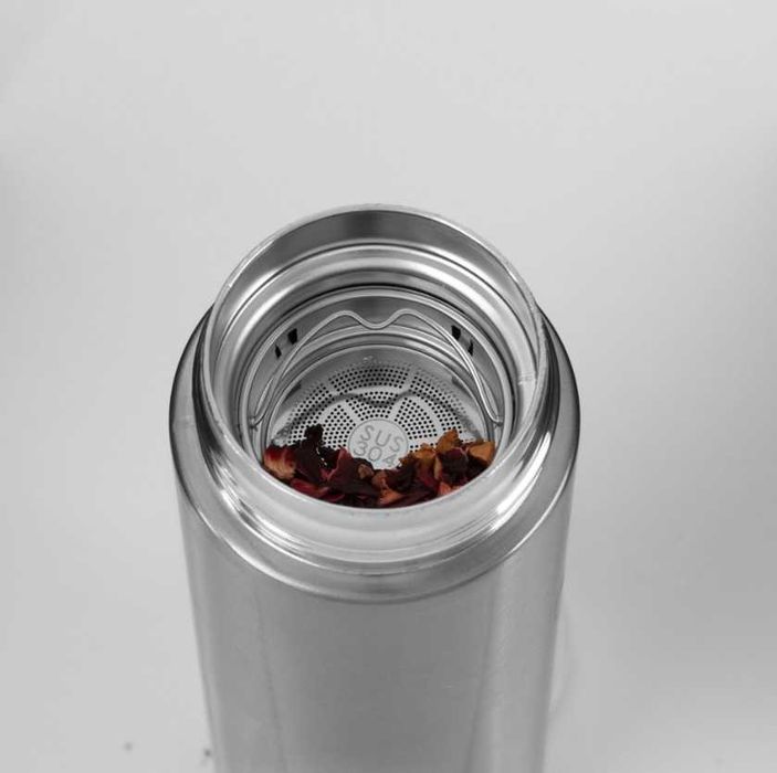 Berlinger Haus Rose Gold Smart 0.45L стоманен термос с LED индикатор