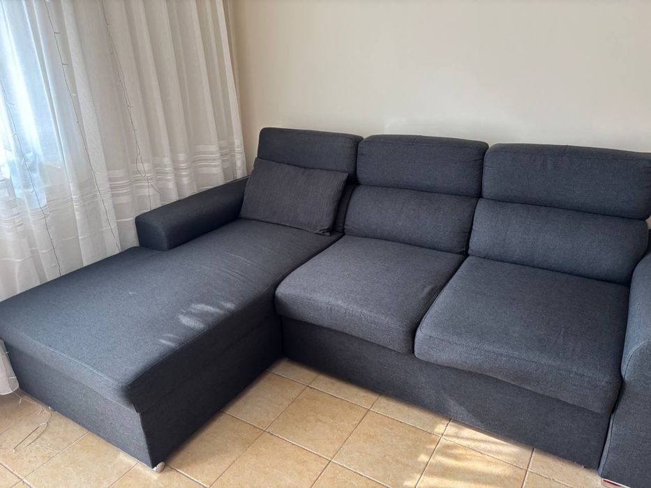 Разтегателен ъглов диван