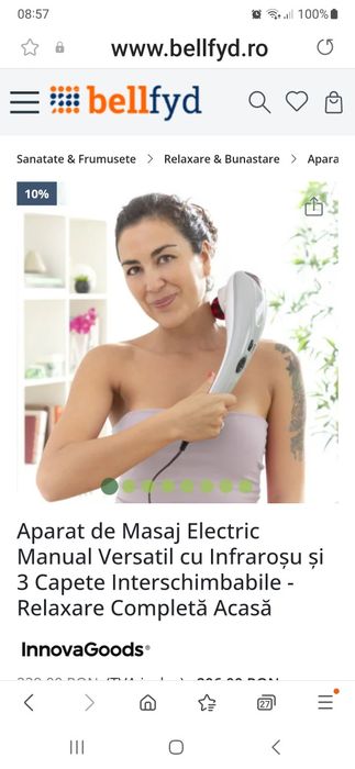 Aparat masaj Power Life