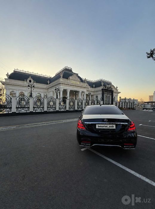 Mercedes-Benz S-Class W222 с водителем | VIP| Бизнес трансфер | Кортеж