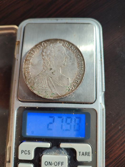 Сребърен талер от 1758 година