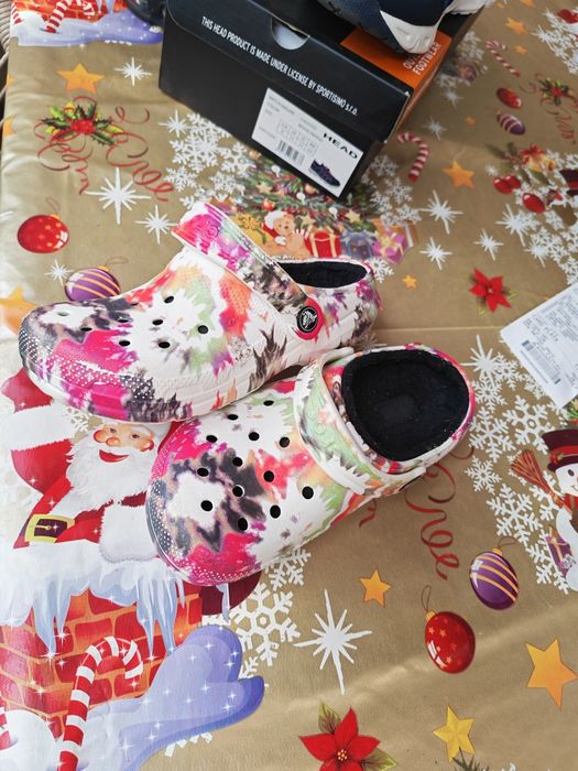 Papuci casa Crocs original copii mărime 31 32  interior căptușit