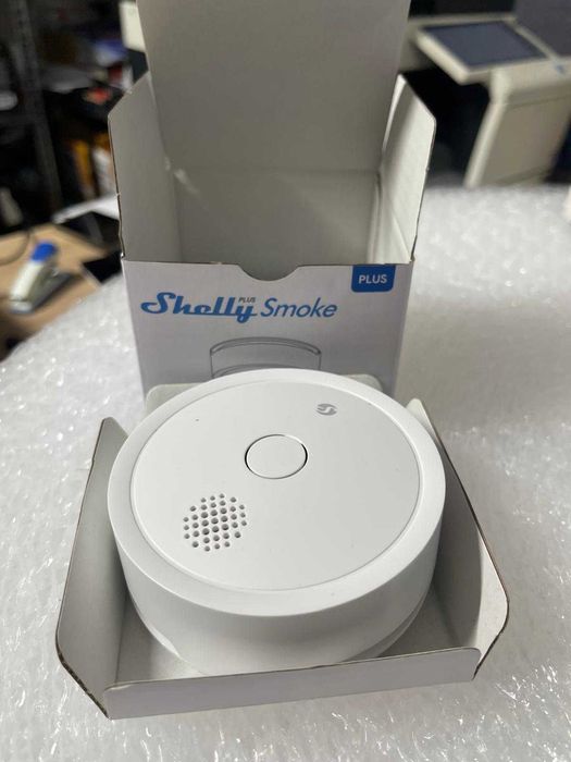 Shelly Plus Smoke – Detector de fum WLAN cu senzor fotoelectric