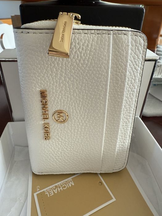 Малък дамски портфейл, естествена кожа