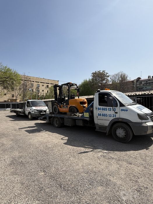 Услуги  Кара Kara xizmati 24/7 часа до 100 тонн forklift