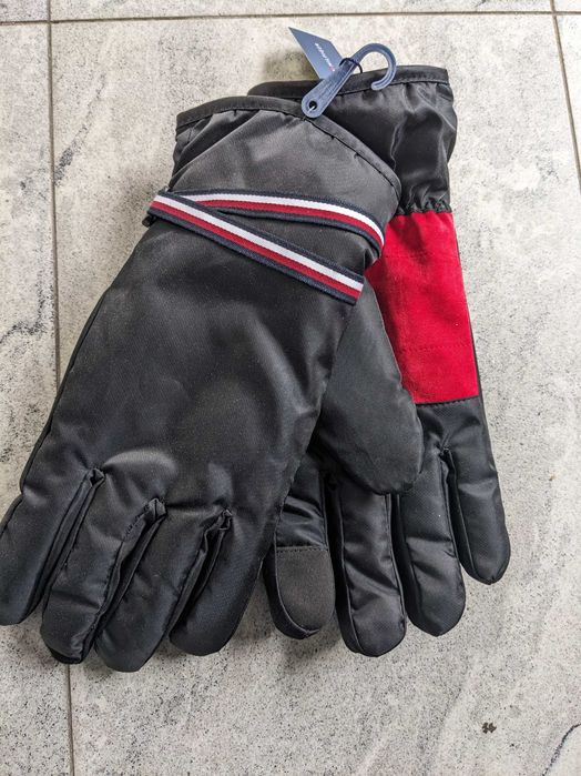 Tommy Hilfiger Winter мъжки черни зимни ръкавици размер М/L  от Сащ