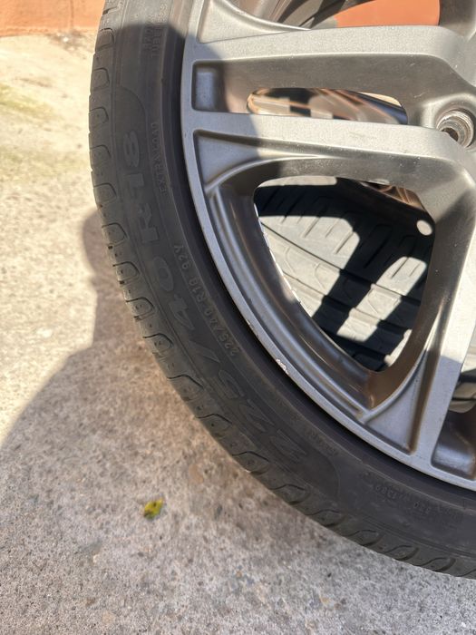 Jante R18 Audi Skoda Seat VW 5x112 anvelope vară