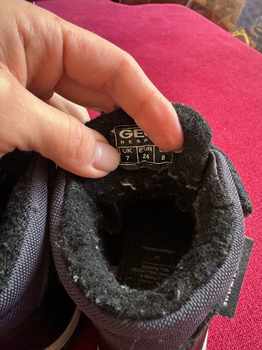 Утепленные ботинки Geox (сапоги) 24 размер