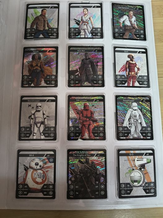 Album cartonase Star Wars de colecție