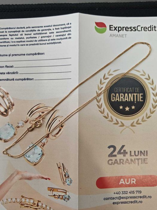 Lant aur 14k 1.38g (Ag45 B.6107.1.44)