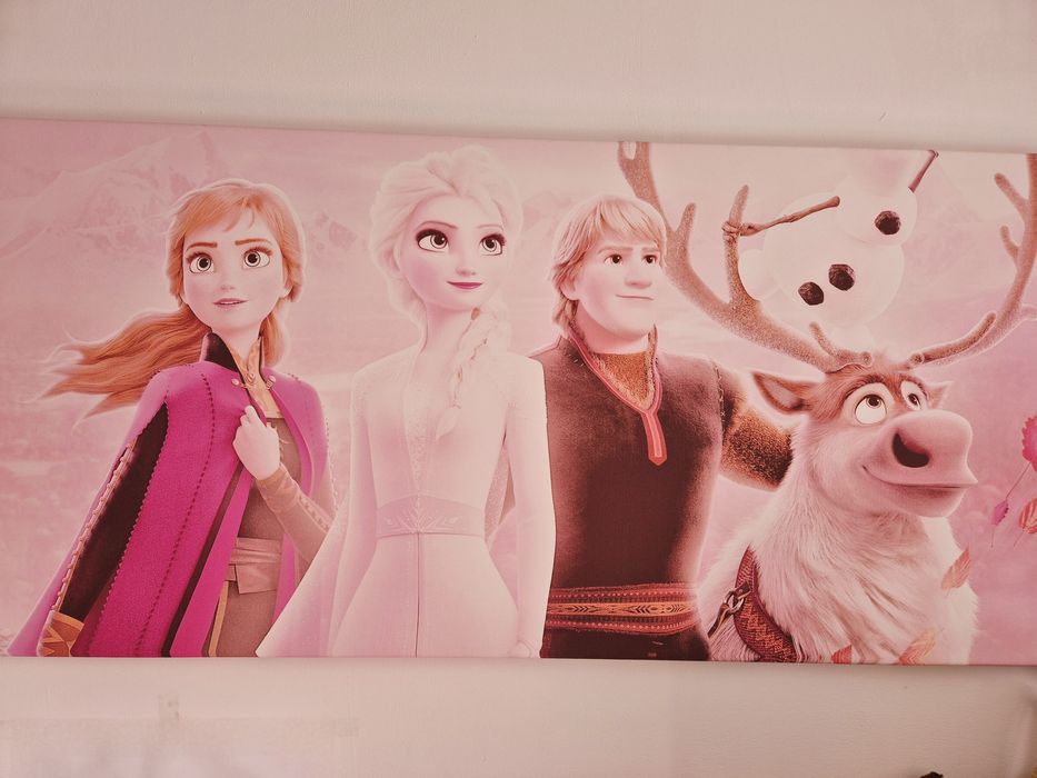 Tablou canvas copii Elsa si Ana