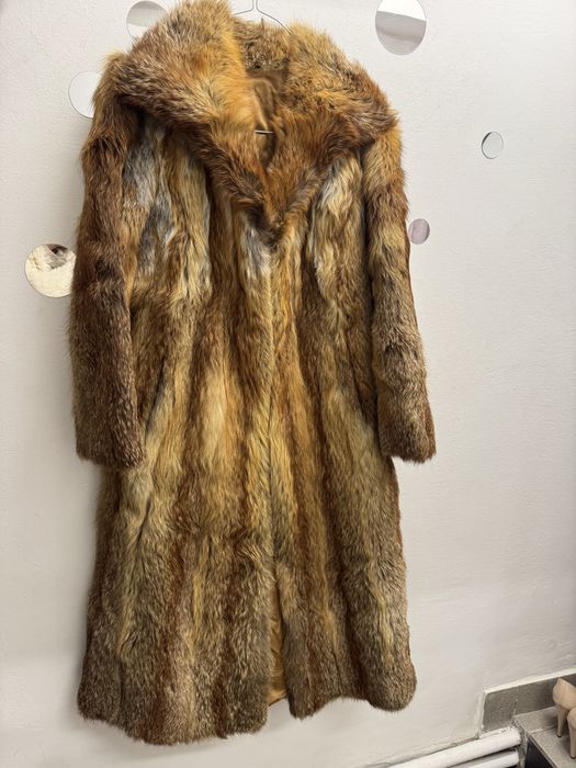 Blana naturala vulpe aurie