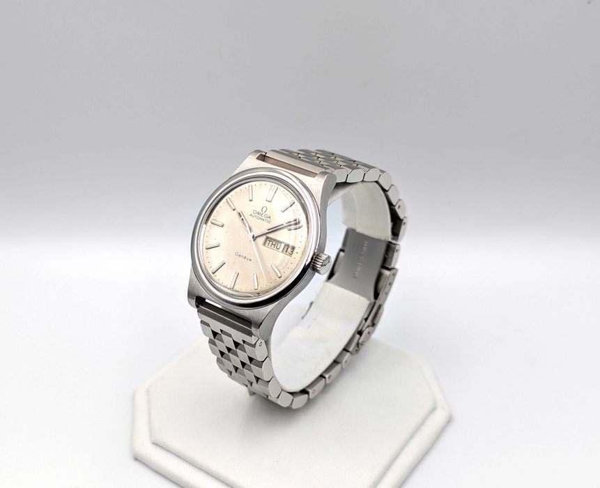 Ceas OMEGA Geneve Day-Date Automatic 36 mm otel cu bratara - 166.0169