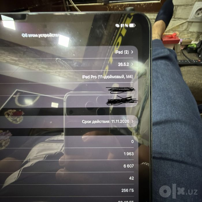 Ipad pro M4 256Gb