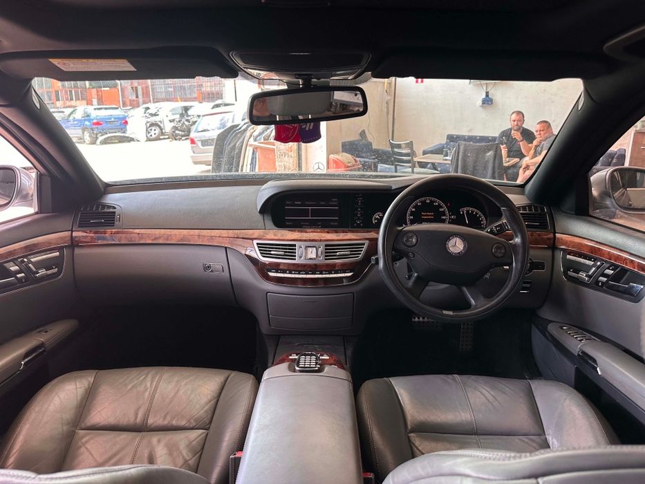 Mercedes W221 S500 388кс M273 Distronic Harman Kardon черен таван ксенон автоматик НА ЧАСТИ!