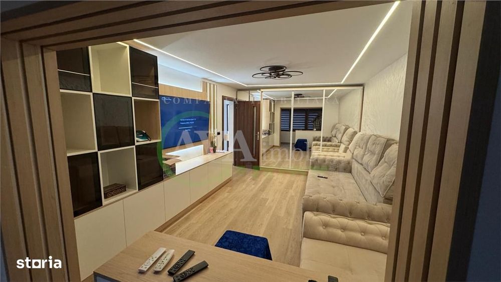 Apartament modern, 3 decomandate, utilat si mobilat, Bacau