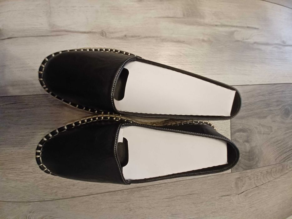 Espadrile negre, marimea 40