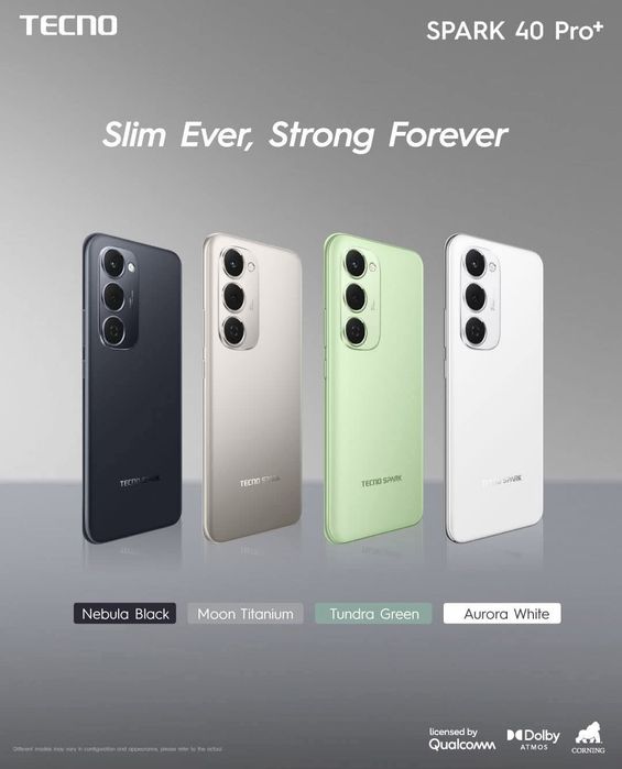 Tecno Spark 40 Pro + plus