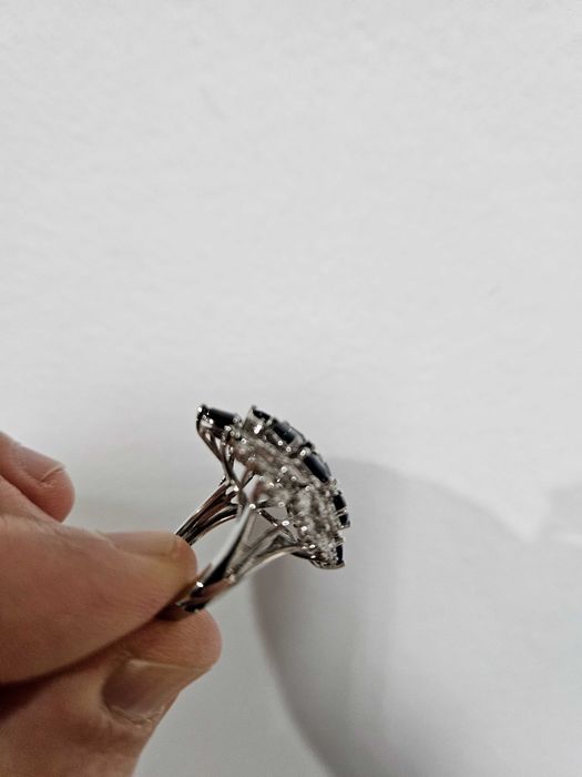 Inel Aur 18K, 10 Grame, Diamante.