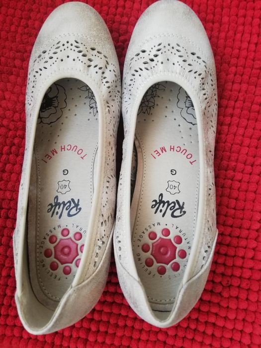 Pantofi noi piele nr 40 Relife damă