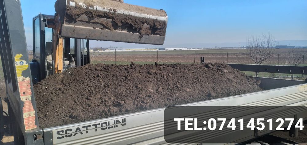 Pământ Negru/Nisip/Pământ grădină/Pământ umplutură