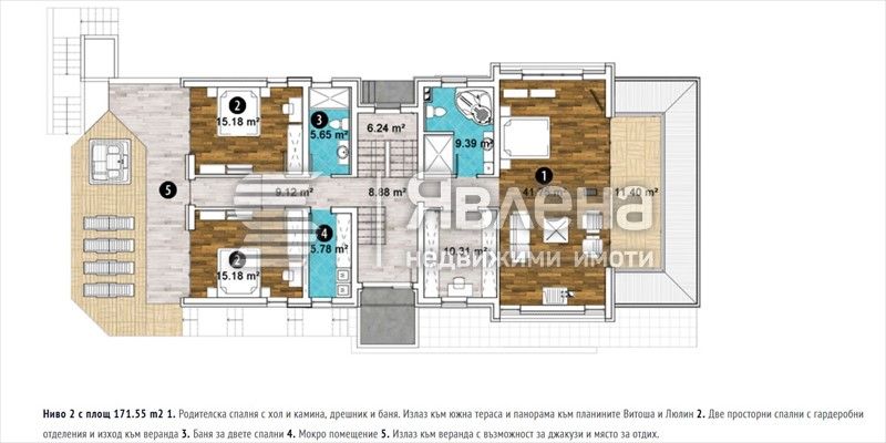 Продава се Къща в Банкя - 421 кв.м за 1400 €/кв.м - Снимка #5