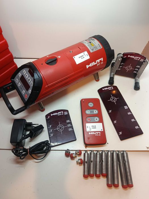 HILTI Laser PP 10 calibrat pentru tevi canalizare la cutie full BOX