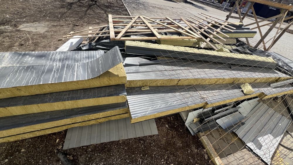 Сендвич панели Б/У