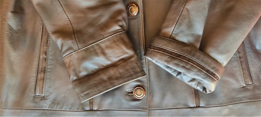 Дамско манто – яке от естествена кожа! TOП ЦЕНА!!!