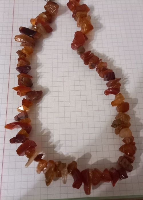 Натуральные янтарные бусы