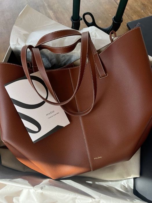 Polene cyme mini cognac