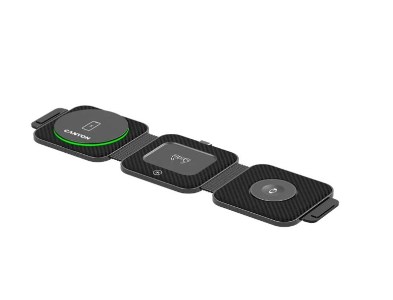 Безжично зарядно 3-в-1 Canyon WS-305