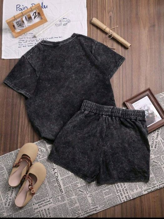 Комплект  къси павталони с тениска "S"а