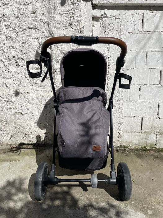 Детска количка Kinderkraft - All Road, сива, лятна