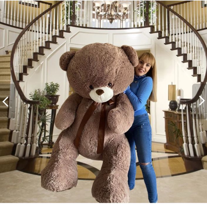 МЕГА плюшен мечок огромно плюшено мече 170см 1,7м плюшени мечки