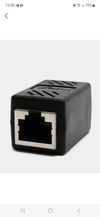 Адаптер для подключения сетевого кабеля Ethernet LAN RJ45/RJ11, для по