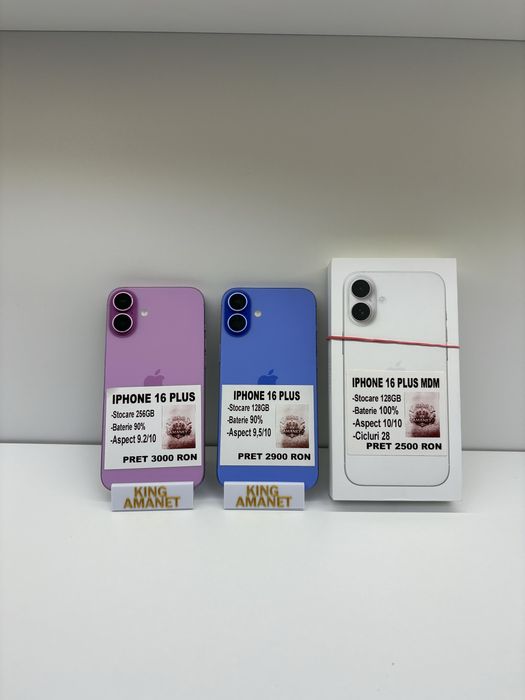 iPhone 16 PLUS 128GB 256GB KingAmanet