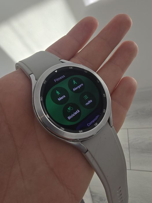Smartwatch Samsung Galaxy Watch 4 Classic LTE 46mm - eSIM, bezel rotativ - ceas unisex