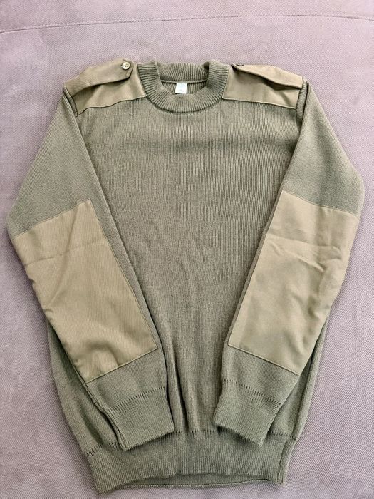 Pulover militar verde