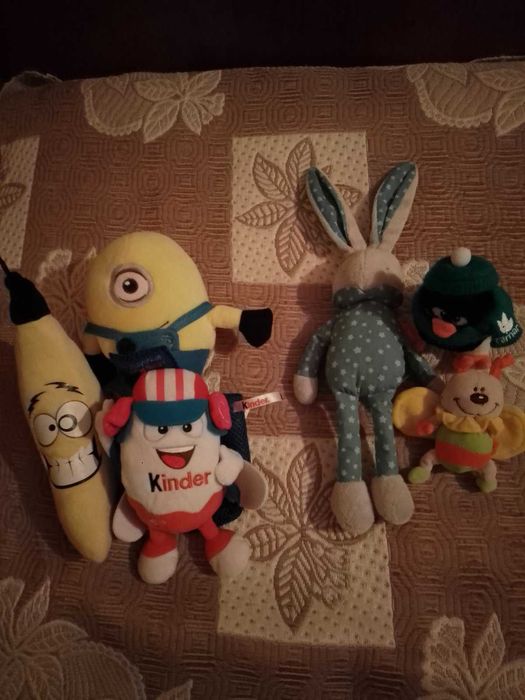 Плюшени играчни различни видове