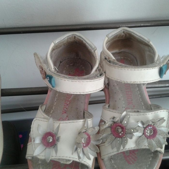 Осенние ботинки на девочку р.35