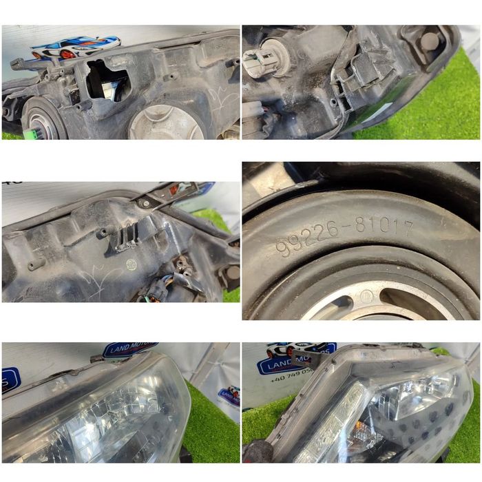 FAR STÂNGA UK HALOGEN LED NISSAN X-TRAIL T32 2014–2018 / COD OEM 260604CA0C / 260604CA1C / 99226-81017 (4E2)
