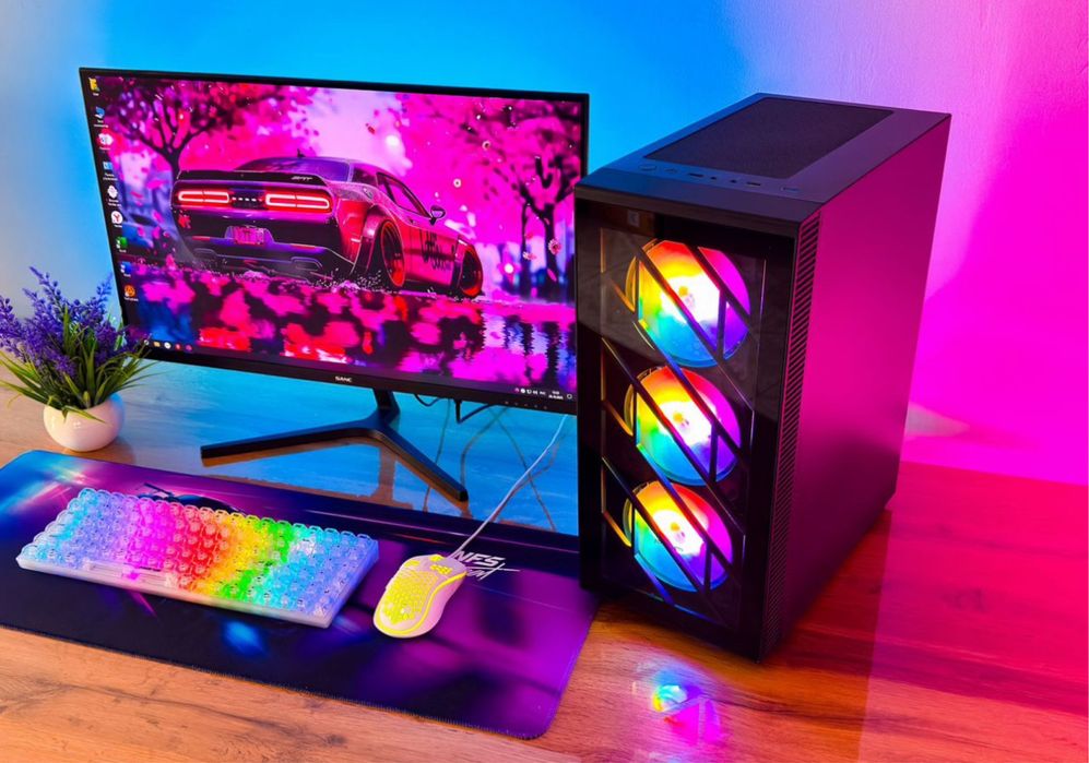 i5-10400f / RTX-4060 компьютер игровой для игр