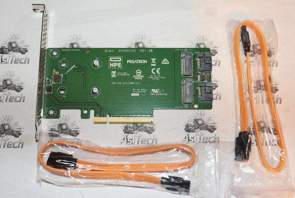 Adaptor SSD m.2 SATA Server HPE Gen 9/10 759505-001