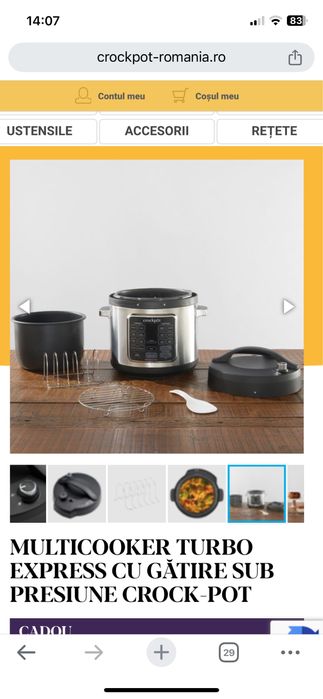 Crockpot Multicooker Express Turbo