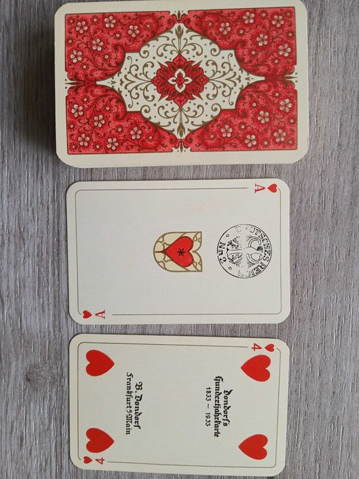 Стари карти за игра немски оригинал