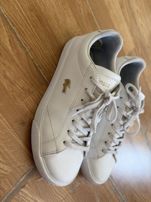 Lacoste бели маратонки дамски39