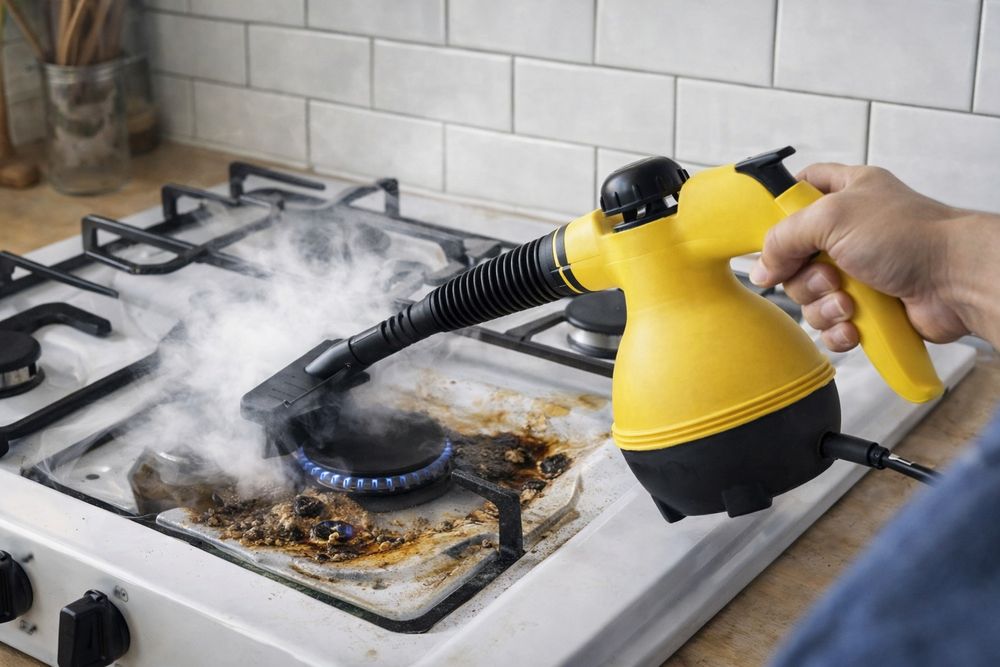 Паровой очиститель с давлением - это супер мощный помощник в быте.