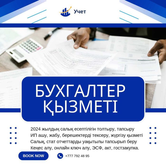 Налоговый отчет ИП, ТОО