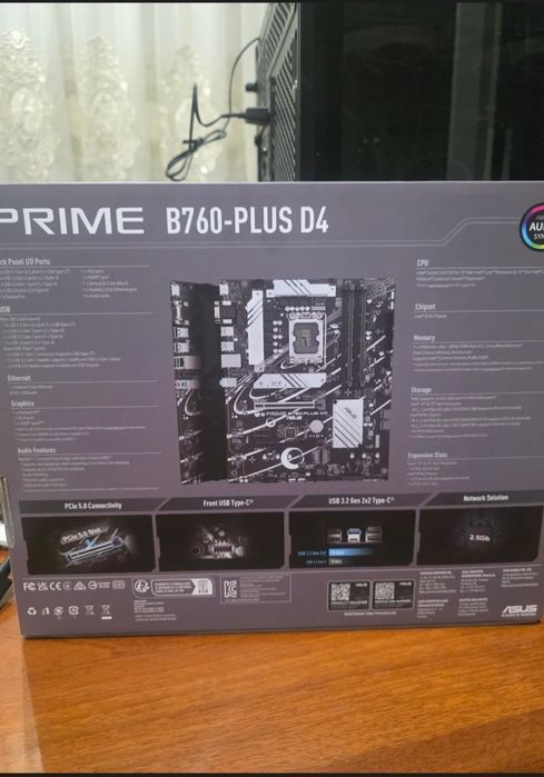 Asus prime b760-plus d4 materinka